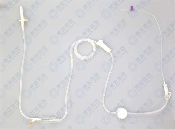 一次性使用细密过滤输液器  带针